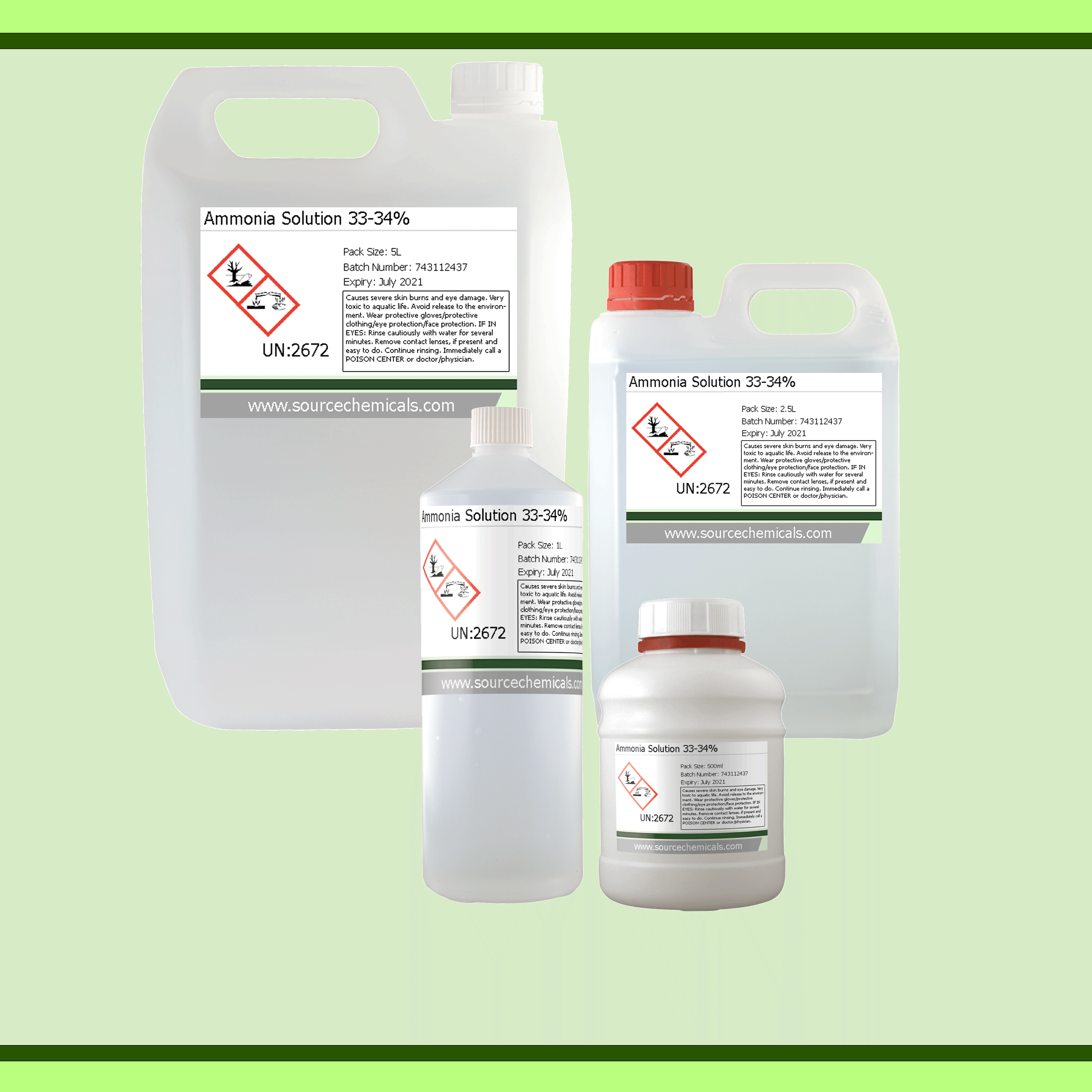 Ammonia Solution 33-34%