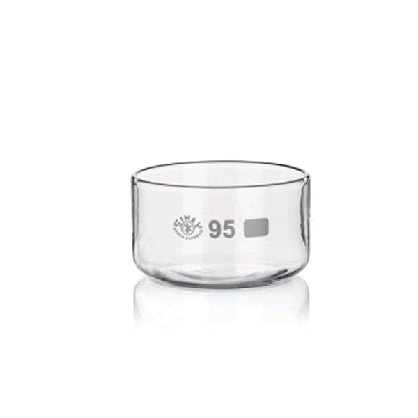 Crystallising Dish, Flat Bottom, Without Spout, Borosilicate Glass (SIMAX) 150ml 