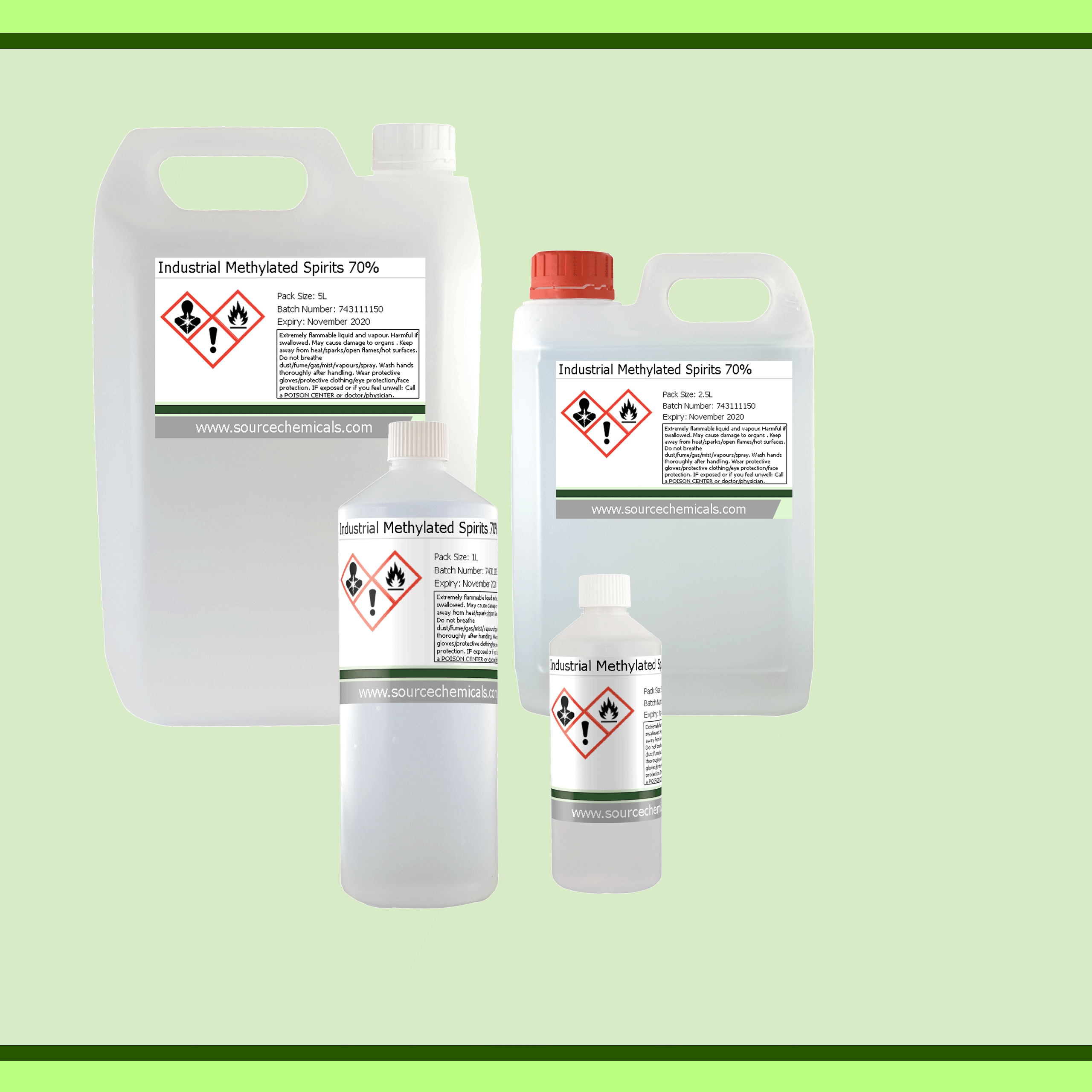 Industrial Methylated Spirits 70%