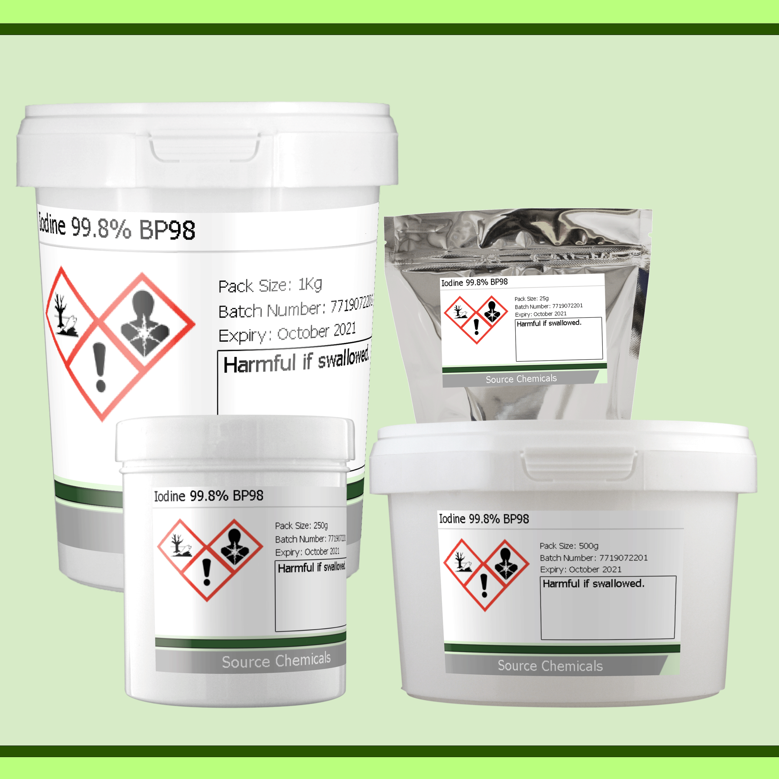 Iodine 99.8% BP98
