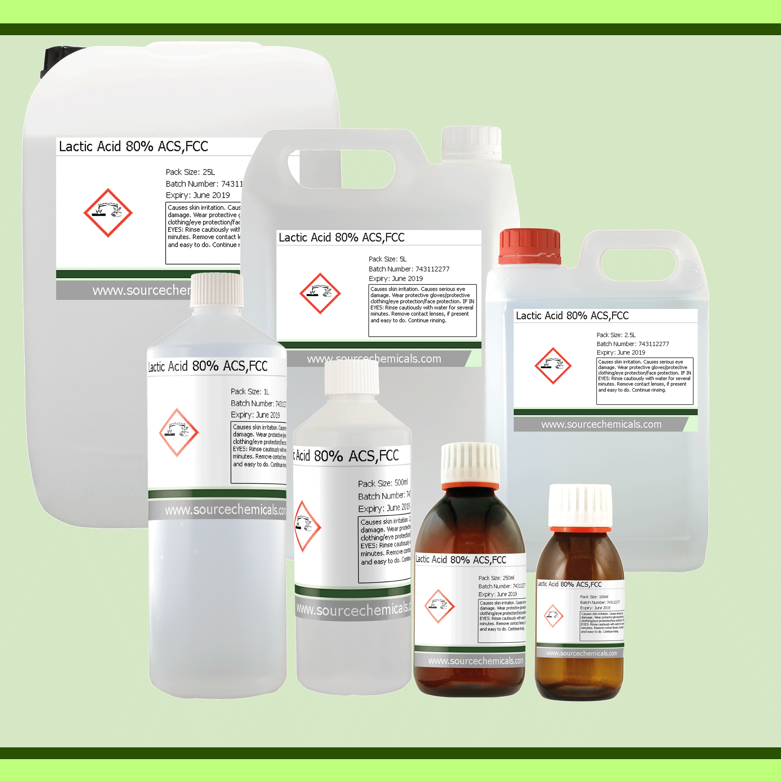 Lactic Acid 80% ACS,FCC