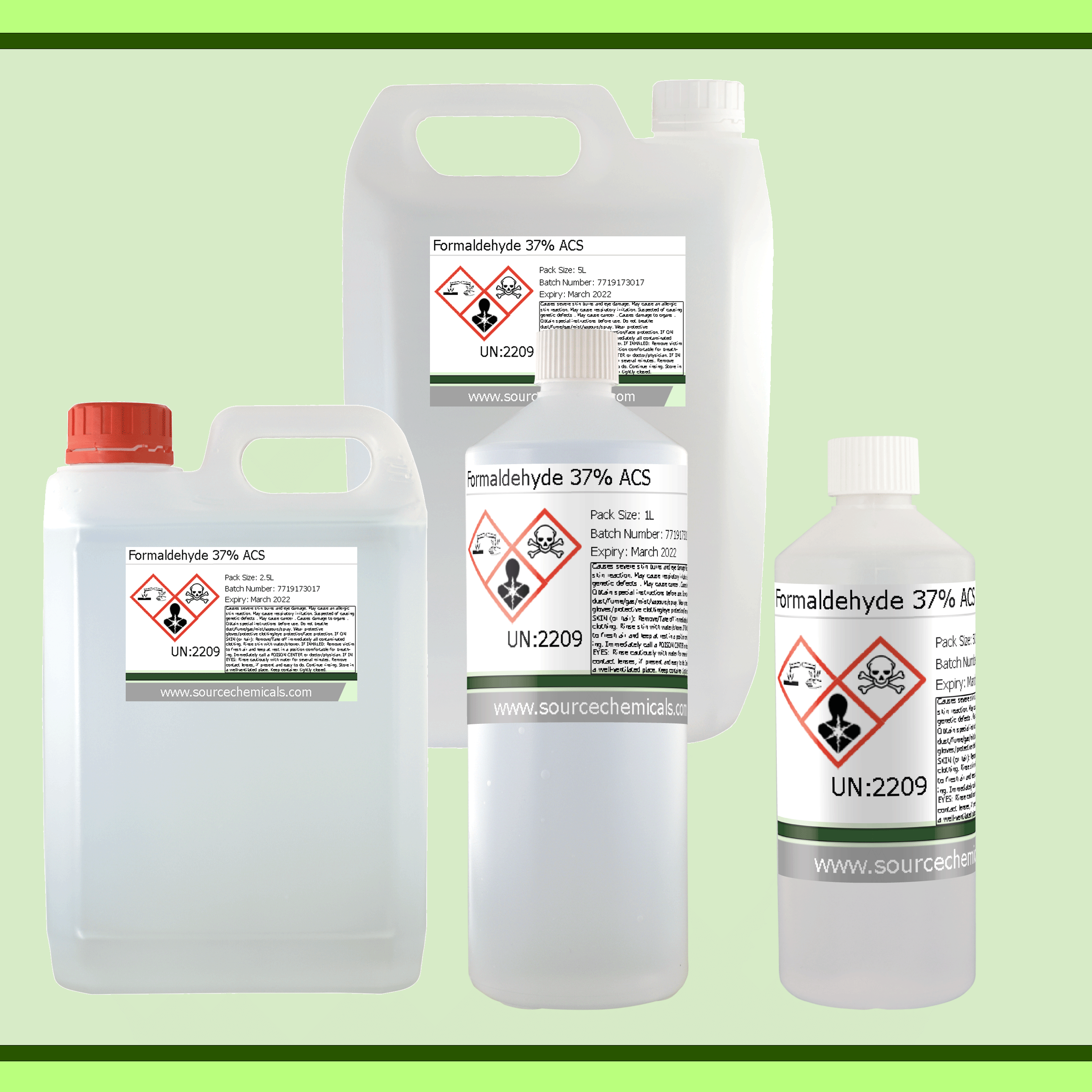 Formaldehyde 37% ACS