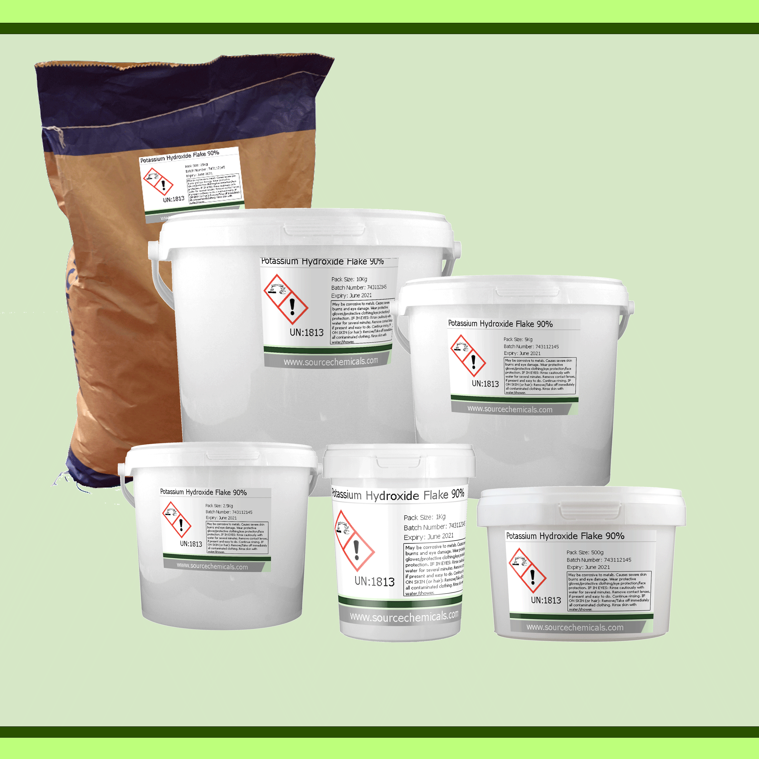 Potassium Hydroxide Flake 90%